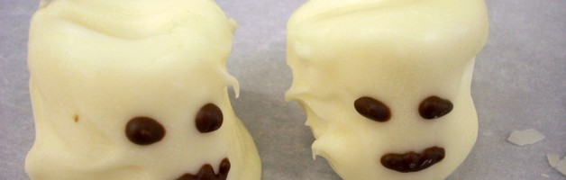 White Chocolate Ghosties - Halloween Treats to Make