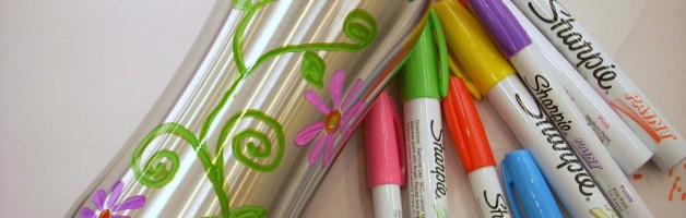 Spruce Up a Stainless Steel Water Bottle with Sharpie Markers