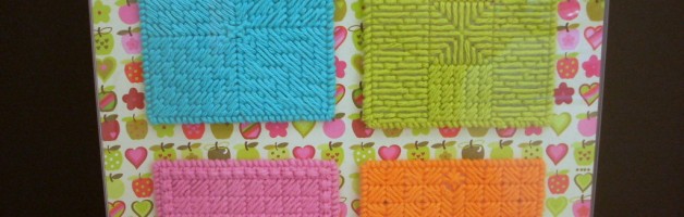 Plastic Canvas Wall Art
