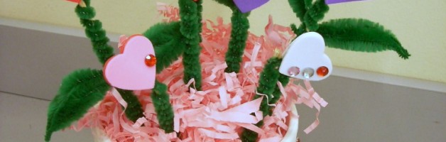 Valentine's Day Kids Craft: Love Blooms