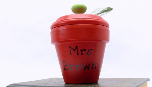 Designer Craft Connection Blog Hop- An Apple For Teacher – Teacher Appreciation Gift to Make