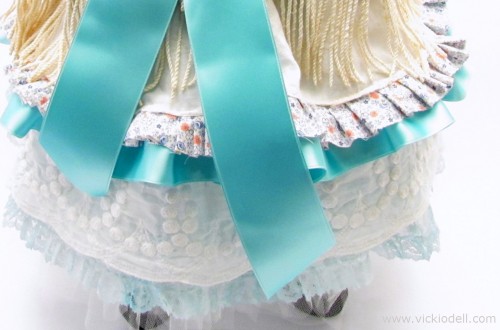 mixed media, fabric, vintage clothing, 