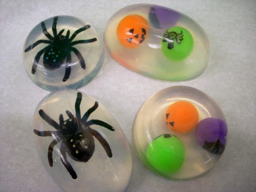 Handmade Soaps with a Toy Surprise Inside   