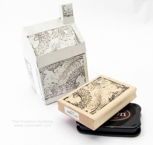 Mixed Media Tea House Gift Box Mixed Media Tea House Gift Box