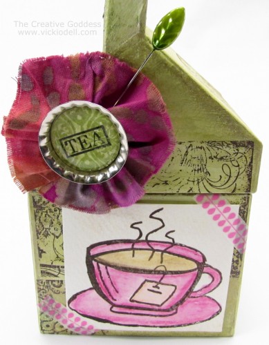 Mixed Media Tea House Gift Box Mixed Media Tea House Gift Box