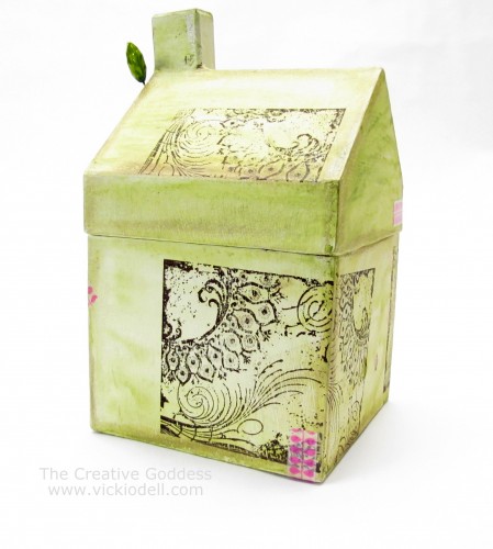 Mixed Media Tea House Gift Box Mixed Media Tea House Gift Box