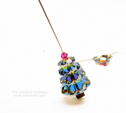 Swarovski Crystal Christmas Tree Earring Kit 