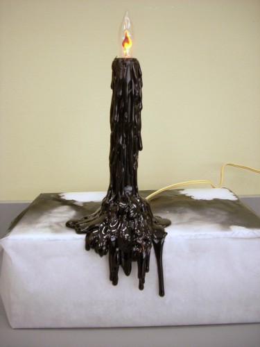 Halloween Crafts - Spooky Drippy Candle
