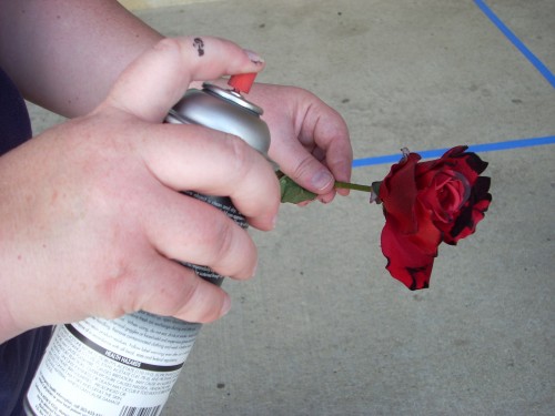 Halloween Crafts - How To Make a Dead Rose