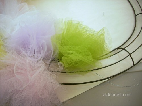 Tulle and Butterfly Wreath, bowdabra