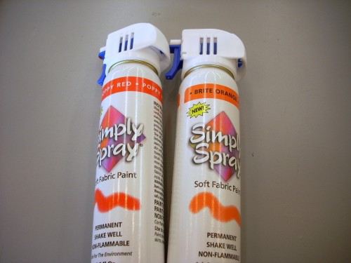 Elmer's Glue and Simply Spray Batik T-shirts