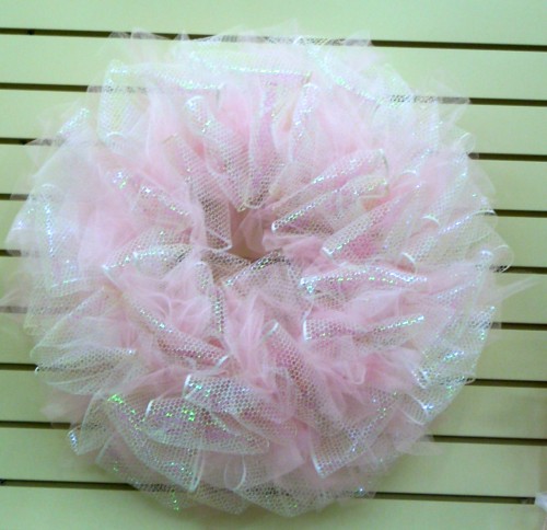 Punchinello and Tulle Wreath 