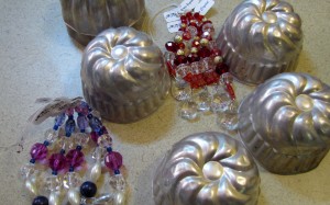 Thrifting Thursday - Vintage Jell-o Mold Suncatcher with Swarovski Crystal