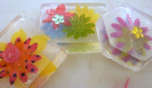 Scrapbook Supplies, Fabric Flowers and Soap Making