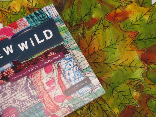 Blog Book Tour: Sew Wild by Alisa Burke - Fall Table Runner