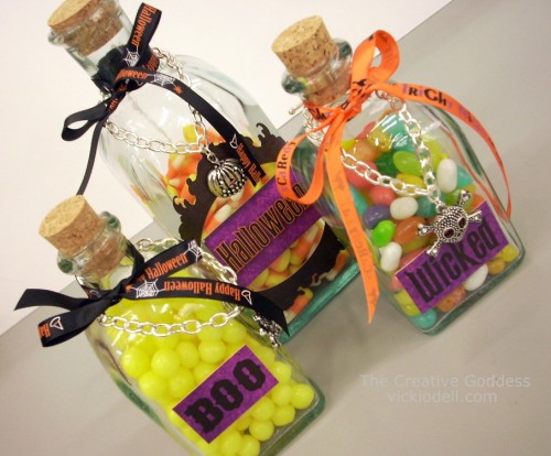 Halloween Potion Bottles with Reminisce