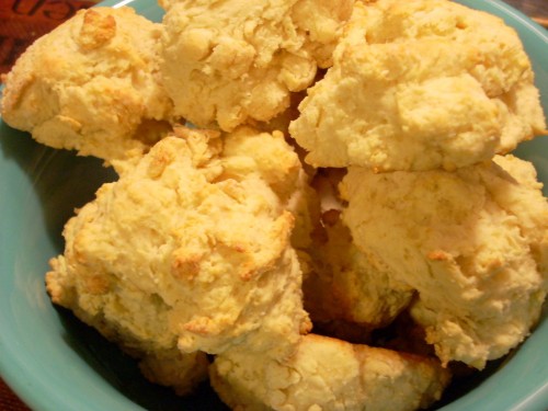 Recipe for Lowfat Buttermilk Drop Biscuits