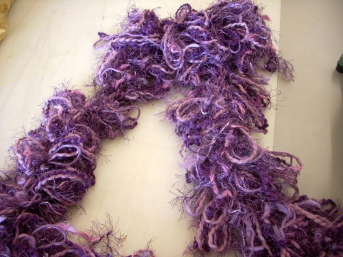How to Make a No Knit or Crochet Loopy Neck Scarf