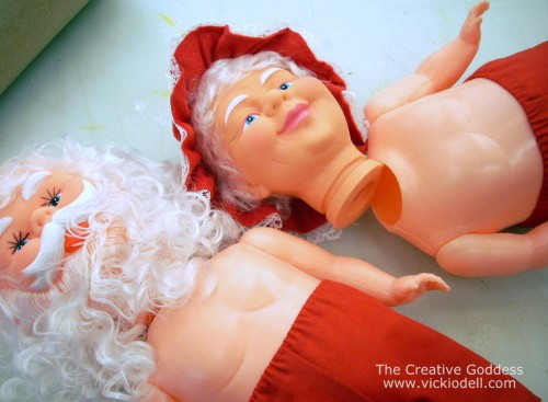 How to Make Santa and Mrs Claus Puppets