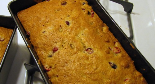 Gifts from the Kitchen - Cranberry Nut Bread