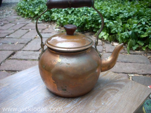Thrifting Thursday: Recycled Tea Pot Wind Chime