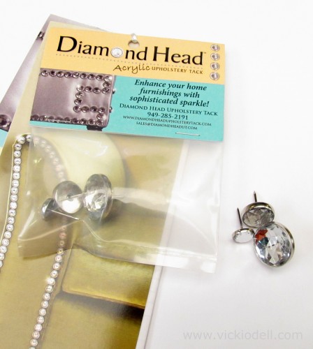Diamond Head Acrylic Upholstry Tack