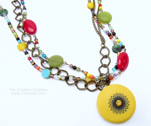 Global Vibe Necklace Tutorial