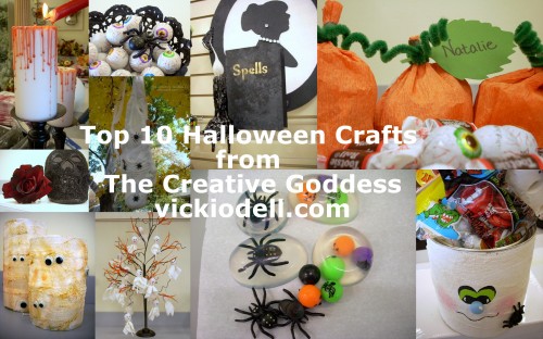 Top 10 Halloween Posts from The Creative Goddess