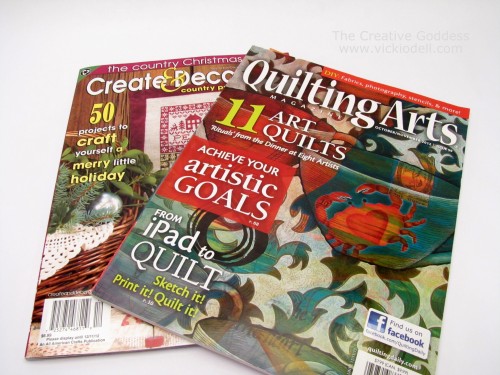Create and Decorate, Quilting Arts Magazine