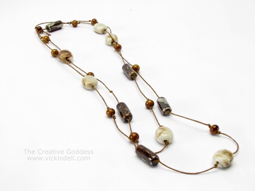 Bead and Knot Necklaces - Four Looks