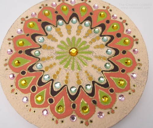 Blog Hop- A Mandala For the Wall with Smoothfoam