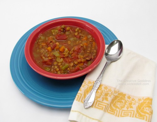 Slow Cooker Recipes: Lentil and Curry Tomato Soup