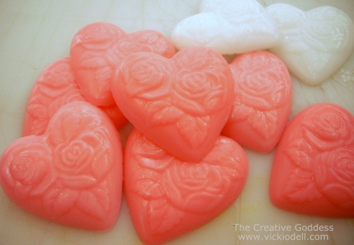 Soap Making and Valentine's Day