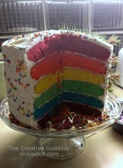 Recipe: Rainbow Cake