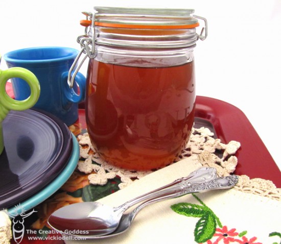 Glass Etched Honey Jar with Martha Stewart Crafts