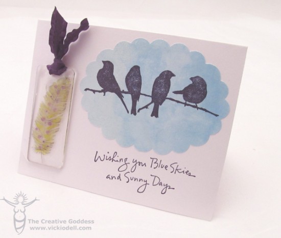 Card Making Made Easy: Wishing You Blue Skies and Sunny Days