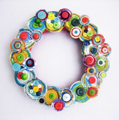 Canvas Layers Holiday Wreath 