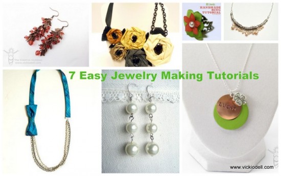 7 Easy Jewelry Making Tutorials