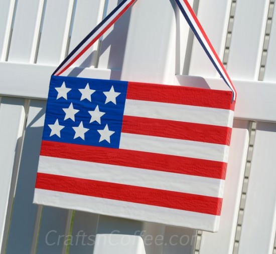 American Flag Inspired Crafts