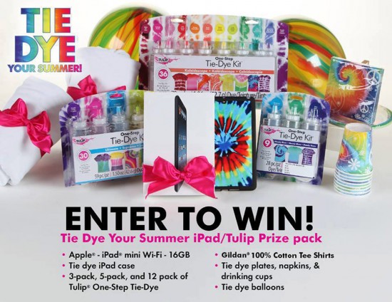 Tie Dye Your Summer with Tulip One-Step Tie Dye 